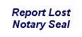 how to recover a lost notary seal Lost Notary Seal
